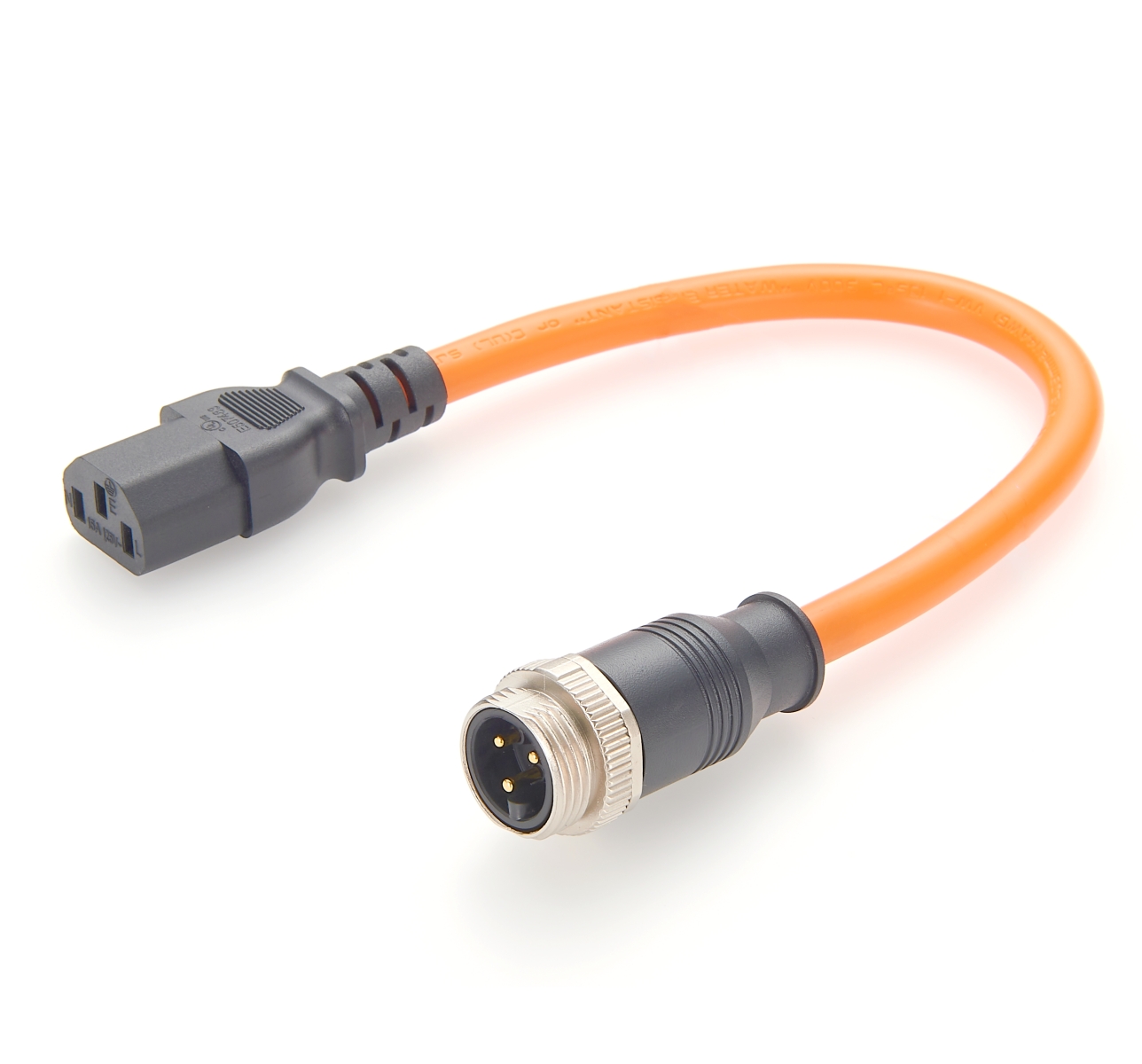 7/8" Circular Connector to IEC C13 Power Cable
